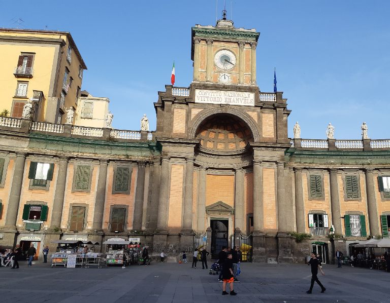 Een van de mooiste gebouwen dit ik tot nu toe in Napoli gezien heb